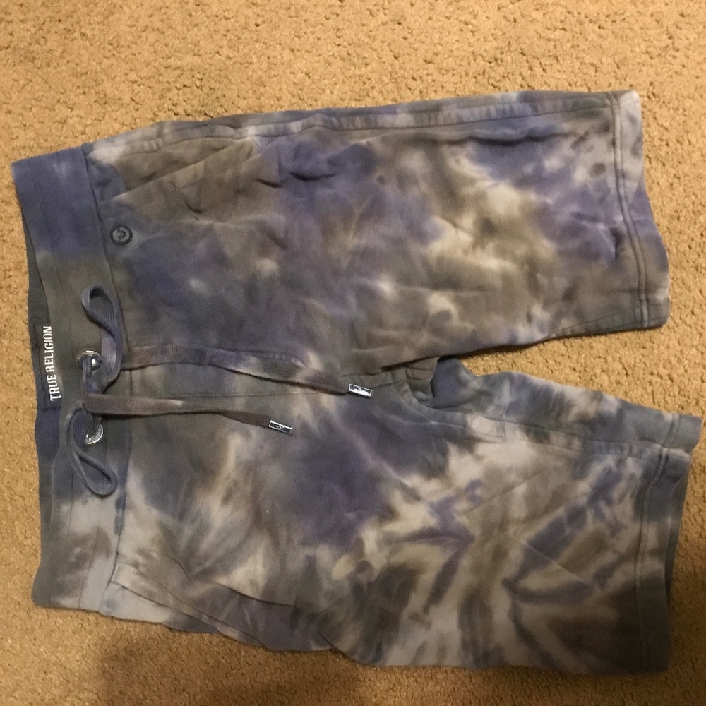 True Religion Tie Dye Shorts